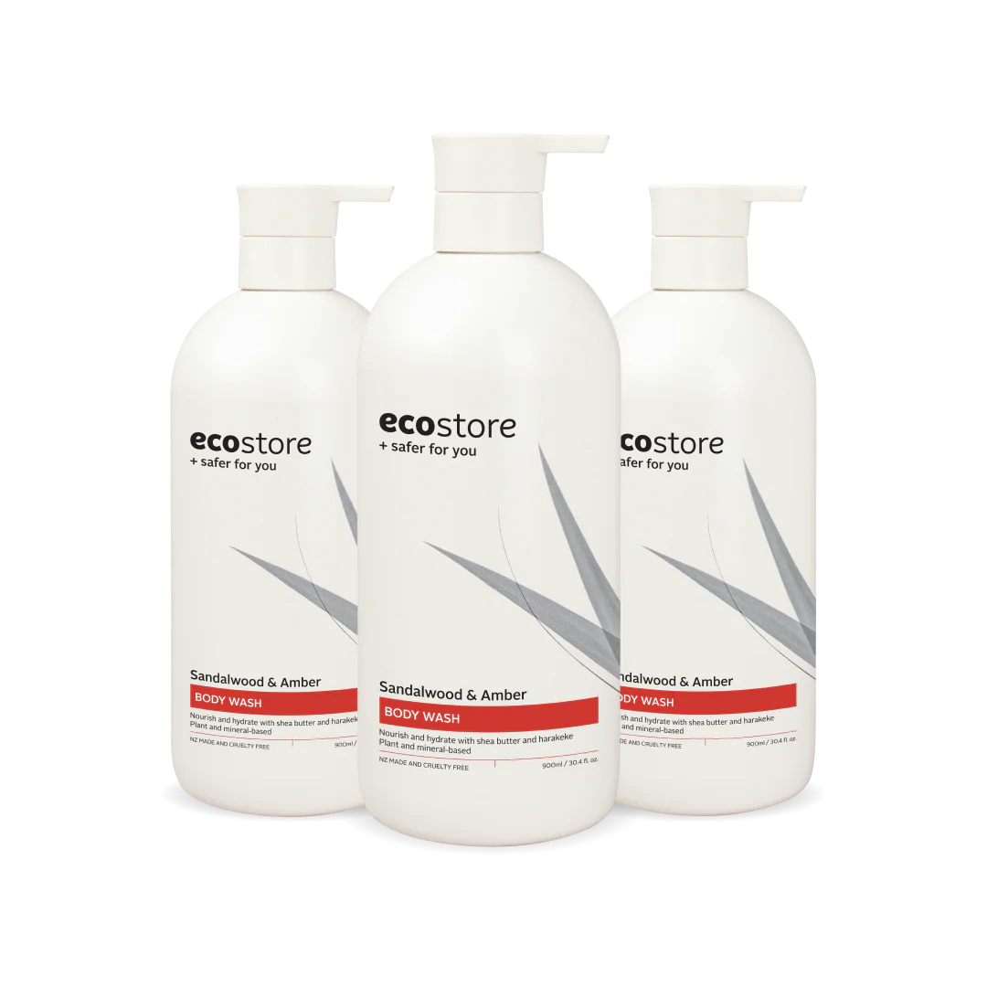 Sandalwood & Amber Body Wash 900ml - Multipack